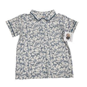 NWT Ruth & Ralph Size 2T Bunnies Shep Polo